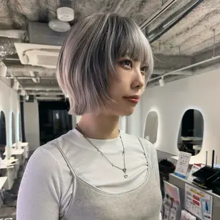 ショート カラー 新宿/髪質改善/ レイヤー/サカキのヘアスタイル