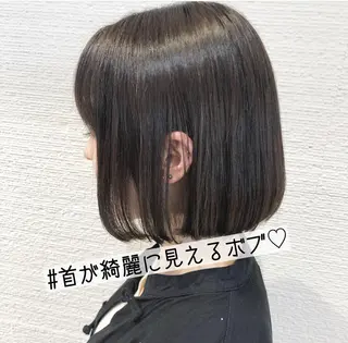 ショート カラー 似合わせ/レイヤー /ボブ/新谷のヘアスタイル