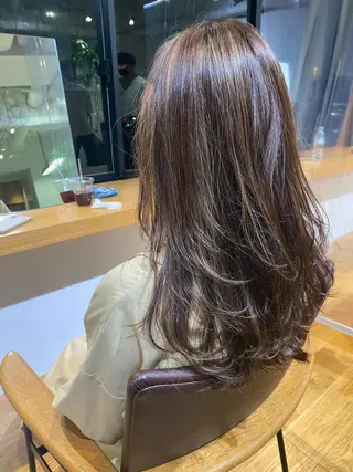 ロング three.大手前 田井 綾乃のヘアスタイル
