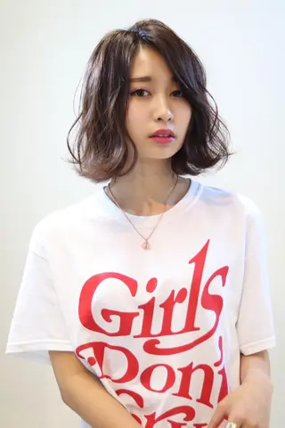 カラー ミディアム L.E.M 仙台のヘアスタイル