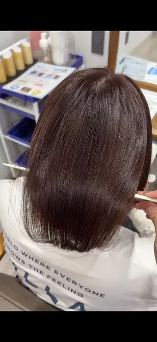ミディアム カラー 🫧おおにし みか🫧のヘアスタイル