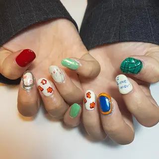 ネイル 平尾駅前/持込み専門 /owlnailのネイルデザイン