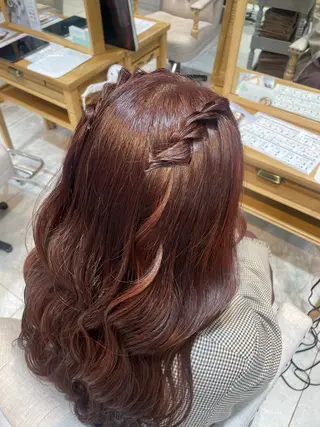 ヘアアレンジ ヘア&ネイル/ 𝐒𝐄𝐑𝐈のヘアスタイル