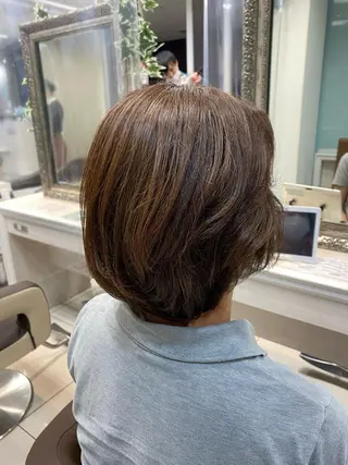 カラー 丸山 萌愛のヘアスタイル