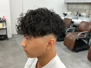 パーマ メンズ 中田 信太郎のヘアスタイル