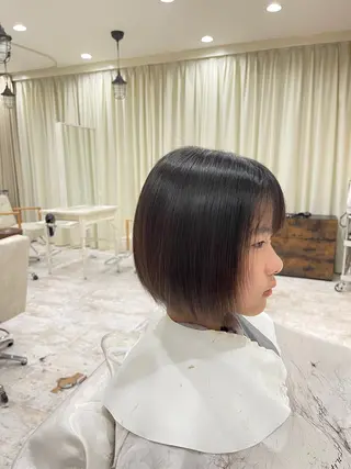 ショート 川瀬 夢来のヘアスタイル