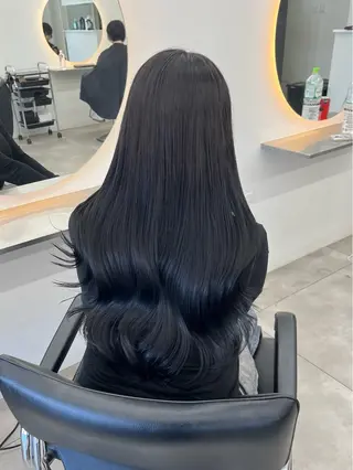 ロング RENOレイヤー/ベ ージュtoyokaのヘアスタイル