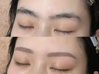 アイブロウ white  eye あかりのマツエク・マツパデザイン