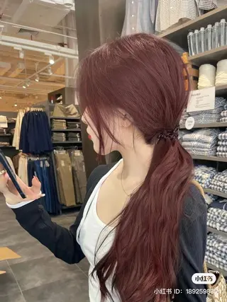 ロング カラー 💗デザインカラー 💗RISA🐰のヘアスタイル