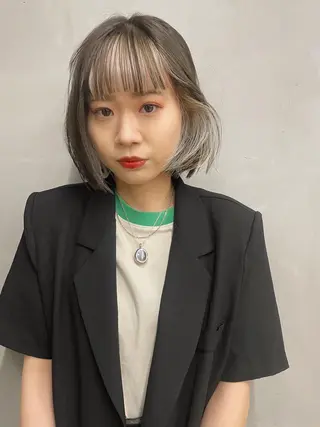 ショート カラー センスをお届けします 大谷将生infpのヘアスタイル