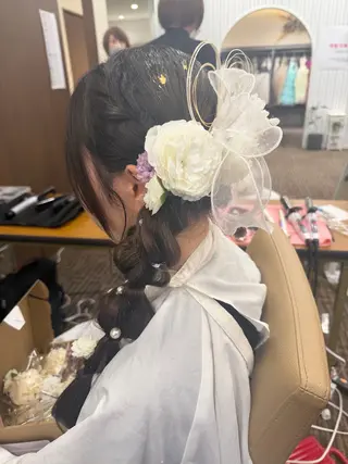 ロング 川本 葵のヘアスタイル