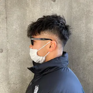 ショート メンズ もりたみかこ 美容師お休み中のヘアスタイル