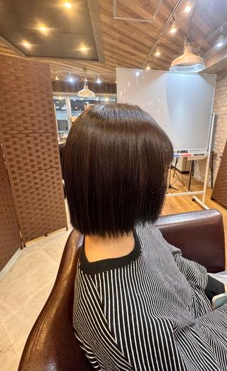 ショート 久保田 琉菜のヘアスタイル