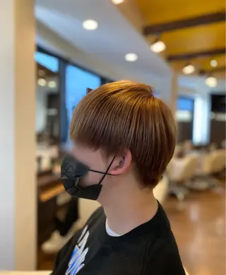 ミディアム カラー メンズ 元住吉プランツヘアー ☘️まるやま☘️のヘアスタイル