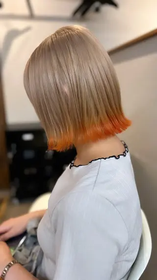 ショート 柳沼 沙季奈のヘアスタイル