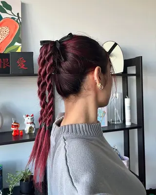 カラー パーマ ヘアアレンジ メンズ 🥯縮毛/レイヤー/ ベージュヘア🥯のヘアスタイル
