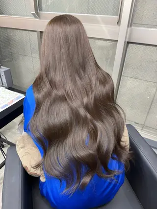 カラー りこ / 透明感カラー🎀🫧のヘアスタイル
