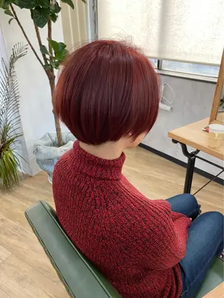 ショート カラー pif designのヘアスタイル