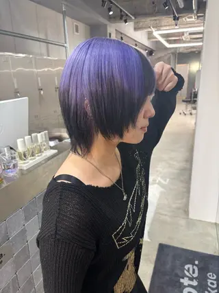 ショート カラー デザインカラー /rioのヘアスタイル
