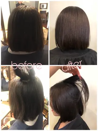 ミディアム Moca 〰️のヘアスタイル