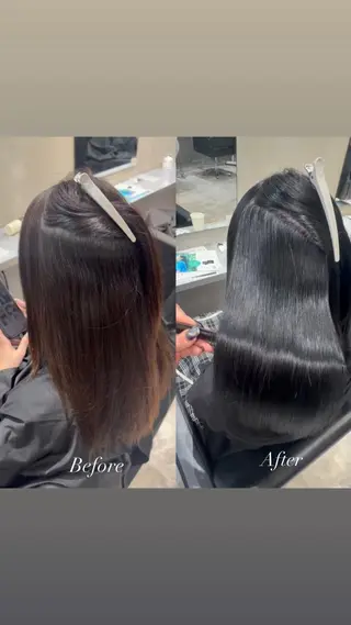 ミディアム 髪質改善×透明感× 艶髪🥀HIYORIのヘアスタイル