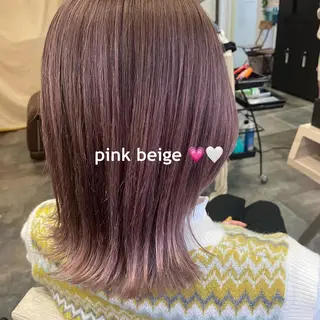 ミディアム カラー 吉村 夏椰のヘアスタイル