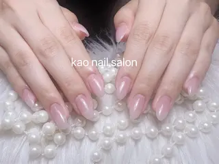 ネイル kao nail マグネット/長さだしのネイルデザイン