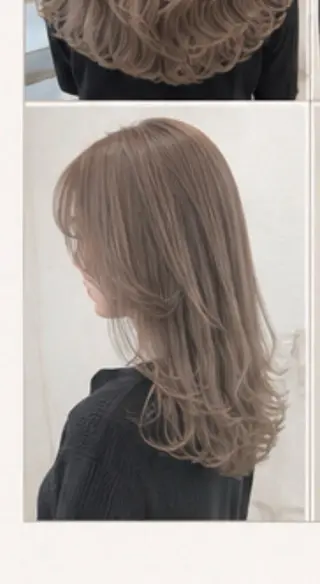 ロング カラー ヘアアレンジ 🧸ミルクティー特化 🧸MASAKIのヘアスタイル
