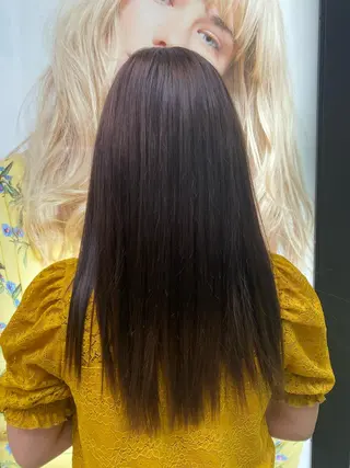 ロング カラー 髪質改善・縮毛矯正 白根凌二のヘアスタイル