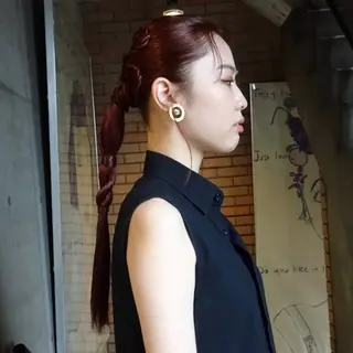 ロング ヘアアレンジ ニュアンスヘア🪡 nenekaのヘアスタイル