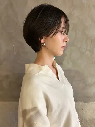 ショート さの あやねのヘアスタイル