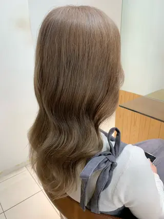 セミロング MORISAKI ✂︎縮毛矯正のヘアスタイル