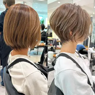 ショート ✨大人ショート専門/ カットモデル/銀座のヘアスタイル