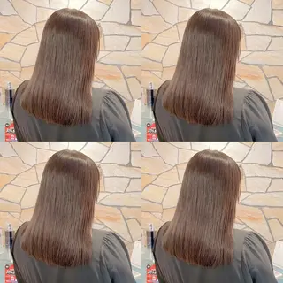 セミロング カラー 🎀韓国ヘア/ 髪質改善 このは🎀のヘアスタイル