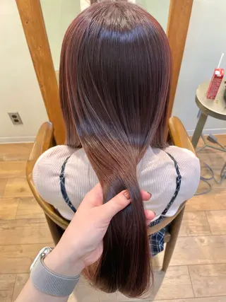 カラー 暖色/透明感カラー /nanami★のヘアスタイル