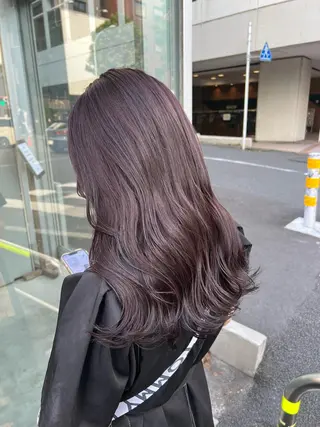 セミロング カラー ヘアアレンジ ハッシュカット/レイ ヤーカットArataのヘアスタイル