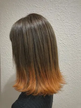 ミディアム カラー パーマ ヘアアレンジ メンズ キッズ ネイル マツエク・マツパ 新宿/髪質改善/ 美髪矯正✨浅江通友のヘアスタイル