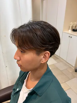 ショート パーマ メンズ メンズ特化美容師 土屋丈のヘアスタイル