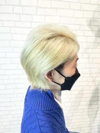 カラー AMITYメンズ特化 ASUMIのヘアスタイル