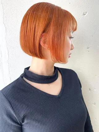 ショート ショート✨ボブ✨代表 新田見美仁のヘアスタイル
