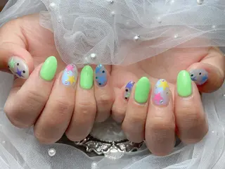 ネイル マジック ミラーのネイルデザイン