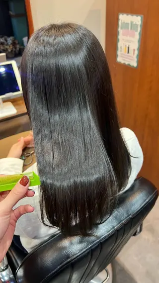ロング 美髪矯正/髪質改善 🌼 原田 愛弓のヘアスタイル