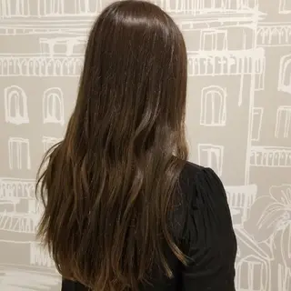 ロング カラー 英語ok sohee ソヒ 305号室のヘアスタイル