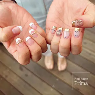 ミディアム ネイル SalonPrima 西院Nail&Eyeのネイルデザイン