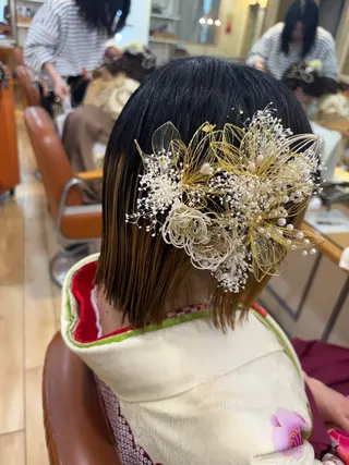ヘアアレンジ 韓国ヘアー🇰🇷 MIWAのヘアスタイル