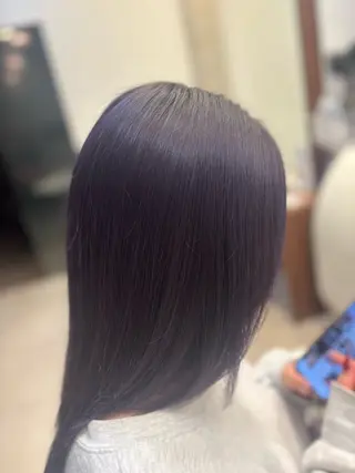 ロング 中村 梨央奈のヘアスタイル