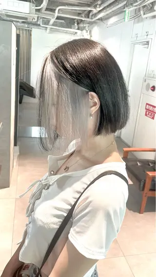 ショート カラー CHERIM ❤️🔥新家光葉のヘアスタイル
