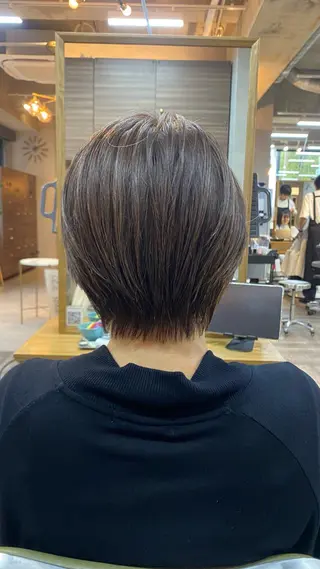 ショート 飯田 雷晟のヘアスタイル