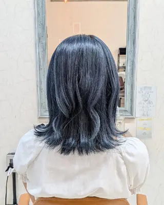 ミディアム カラー nico ニコ🫧のヘアスタイル