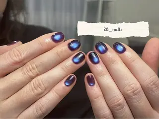 ショート トゥー フエンのネイルデザイン